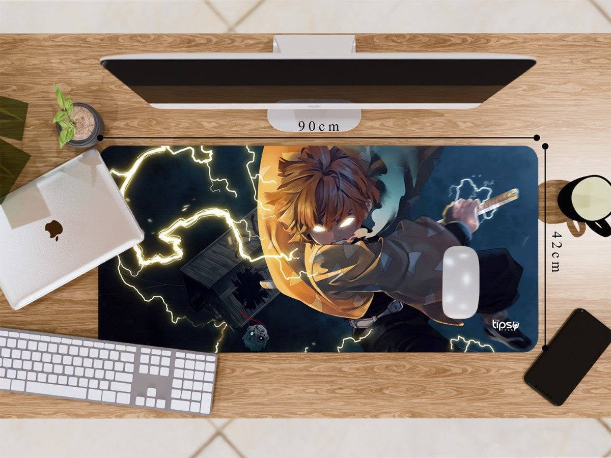 "ZENITSU - AGATSU" Gaming Mousepad Elevate Your Gaming Experience