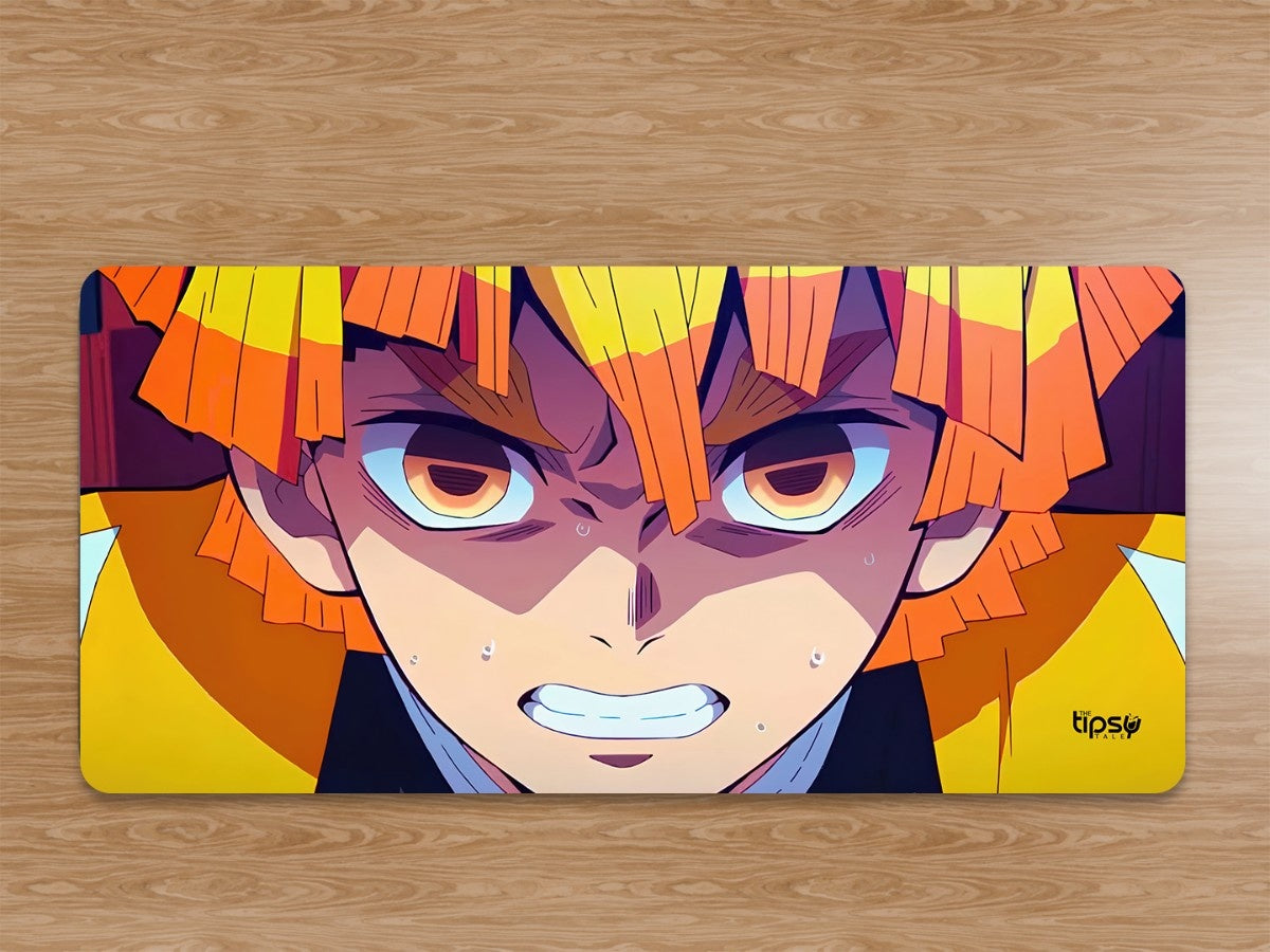 "ZENITSU AGATSUMA - DEMON SLAYER" Gaming Mousepad Elevate Your Gaming Experience