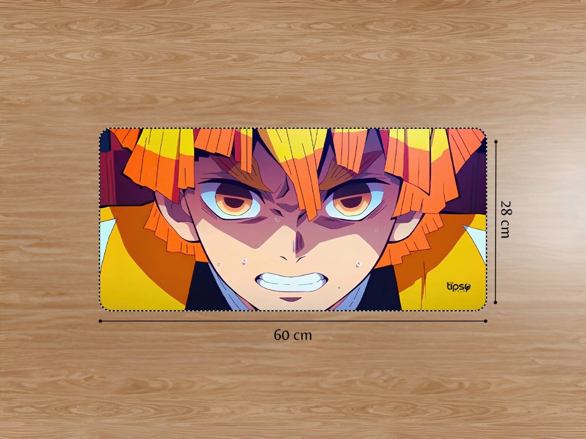 "ZENITSU AGATSUMA - DEMON SLAYER" Gaming Mousepad Elevate Your Gaming Experience