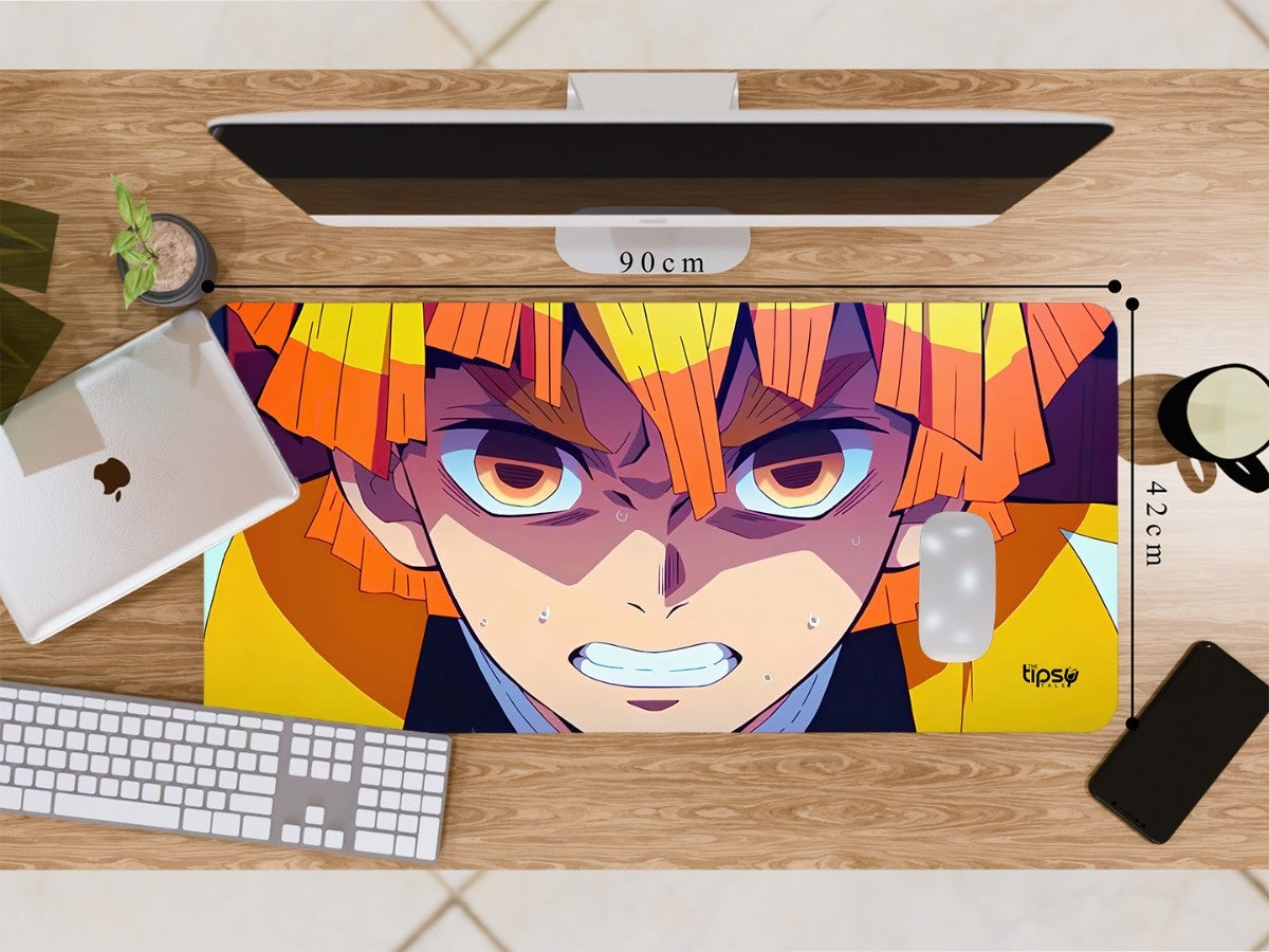 "ZENITSU AGATSUMA - DEMON SLAYER" Gaming Mousepad Elevate Your Gaming Experience