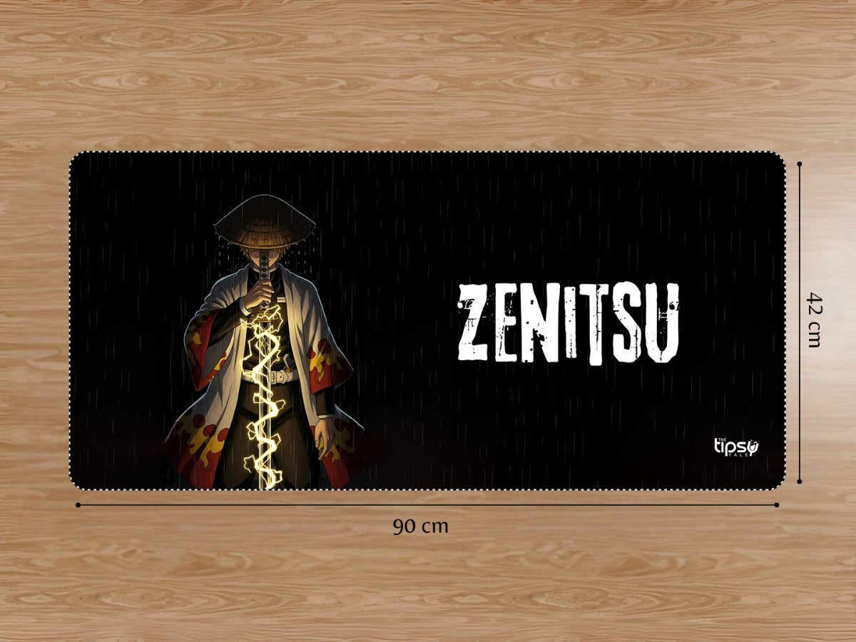 "ZENITSU - DEMON SLAYER" Gaming Mousepad Elevate Your Gaming Experience