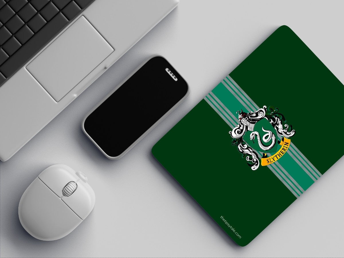 "SLYTHERIN - HARRY POTTER" Mousepad Enhance Your Workspace with Style