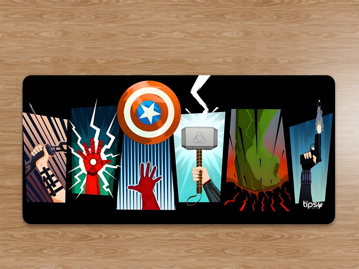 "AVENGERS COMIC VERSION" Gaming Mousepad Elevate Your Gaming Experience