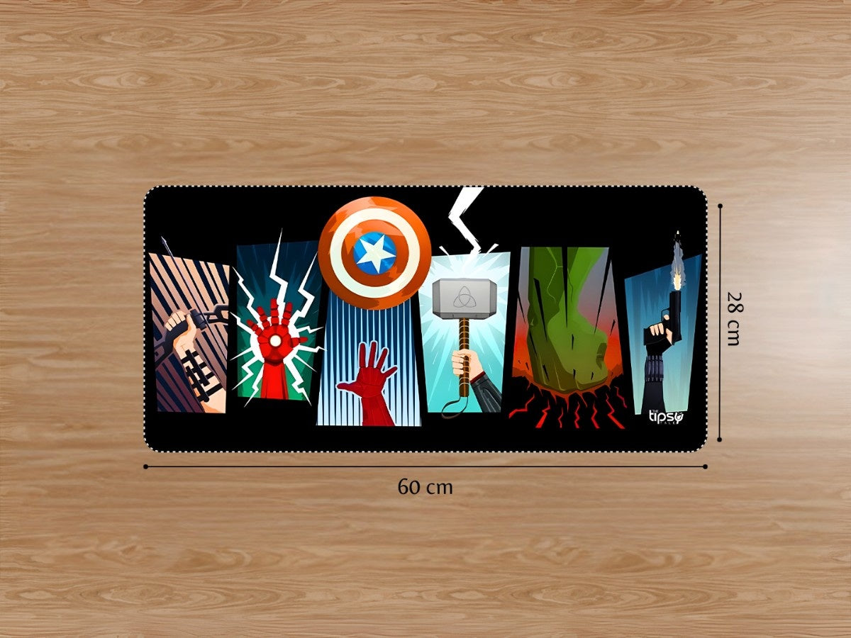 "AVENGERS COMIC VERSION" Gaming Mousepad Elevate Your Gaming Experience