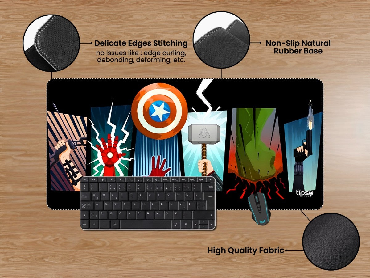 "AVENGERS COMIC VERSION" Gaming Mousepad Elevate Your Gaming Experience