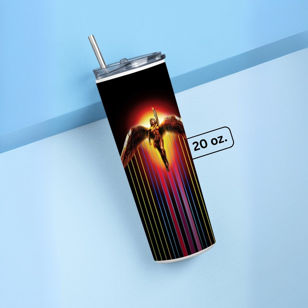 "Wonder Woman 1984" Tumbler with Metal Straw