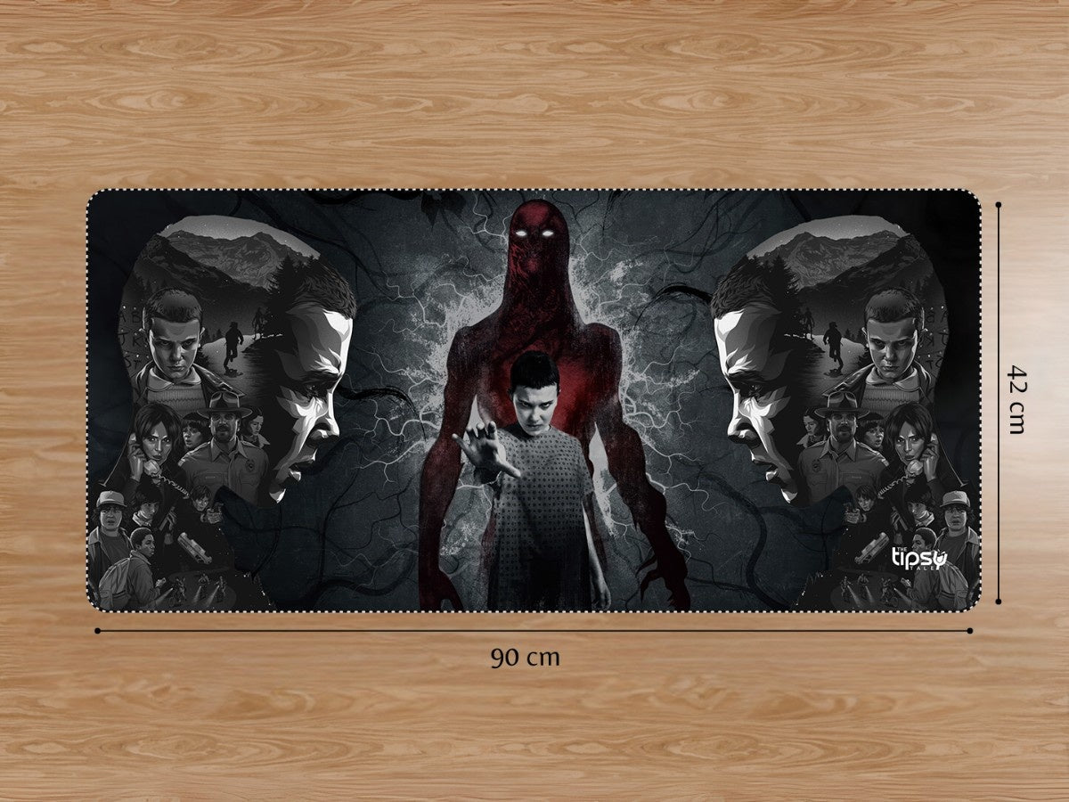 "001 VS 011 - STRANGER THINGS" Gaming Mousepad Elevate Your Gaming Experience