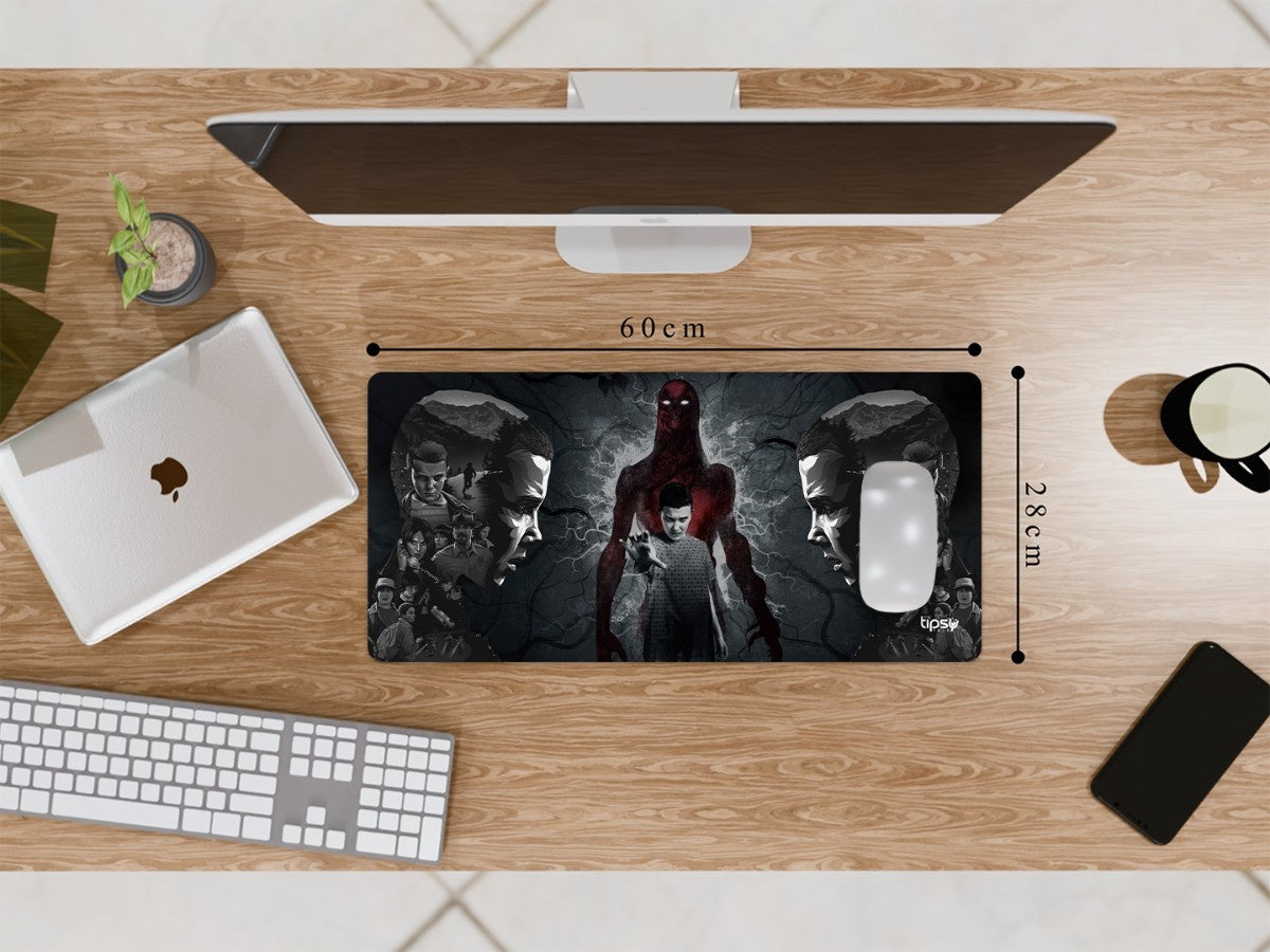 "001 VS 011 - STRANGER THINGS" Gaming Mousepad Elevate Your Gaming Experience
