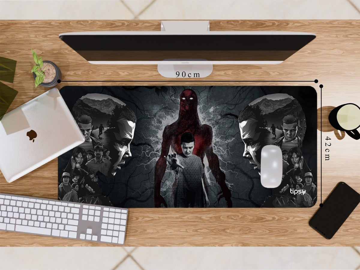 "001 VS 011 - STRANGER THINGS" Gaming Mousepad Elevate Your Gaming Experience