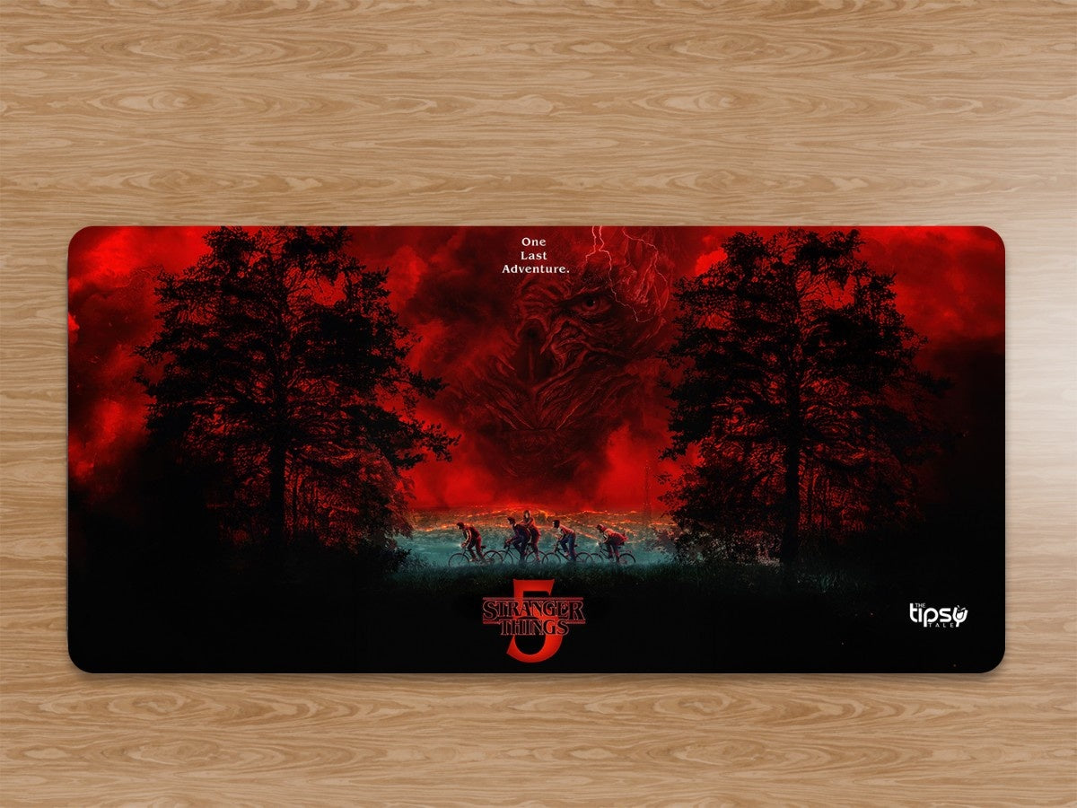 "STRANGER THINGS SEASON 5 - FINALE" Gaming Mousepad Elevate Your Gaming Experience