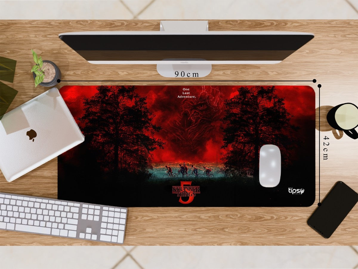 "STRANGER THINGS SEASON 5 - FINALE" Gaming Mousepad Elevate Your Gaming Experience