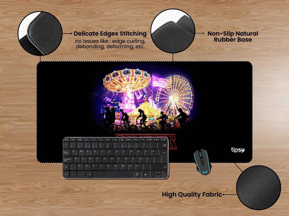 "STRANGER THINGS - CARNIVAL THEME" Gaming Mousepad Elevate Your Gaming Experience