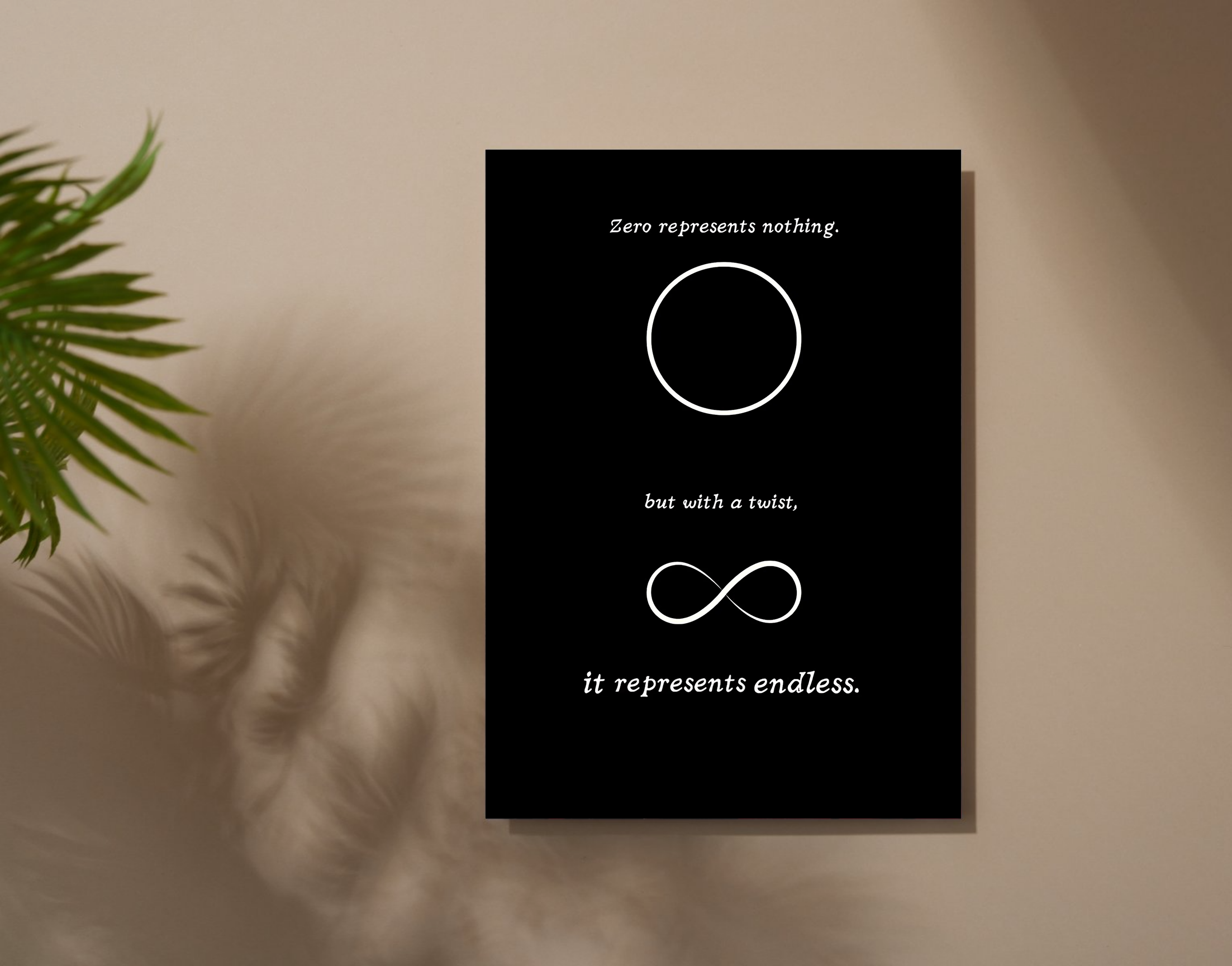 "Endless Possibilities with a twist"- Shiny & Sturdy Metallic Poster Art That Pops & Sticks