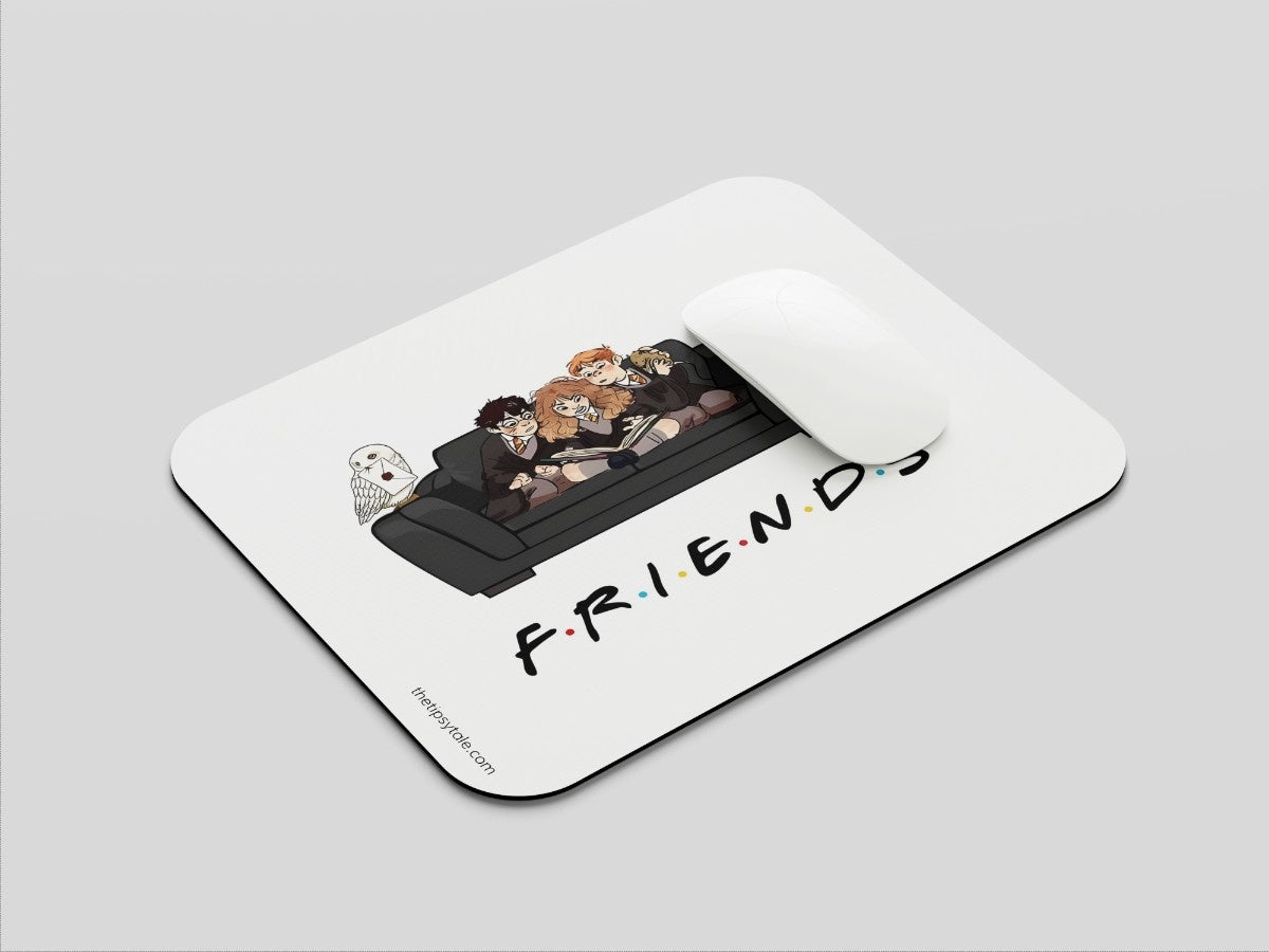 "FRIENDS - HARRY POTTER" Mousepad Enhance Your Workspace with Style