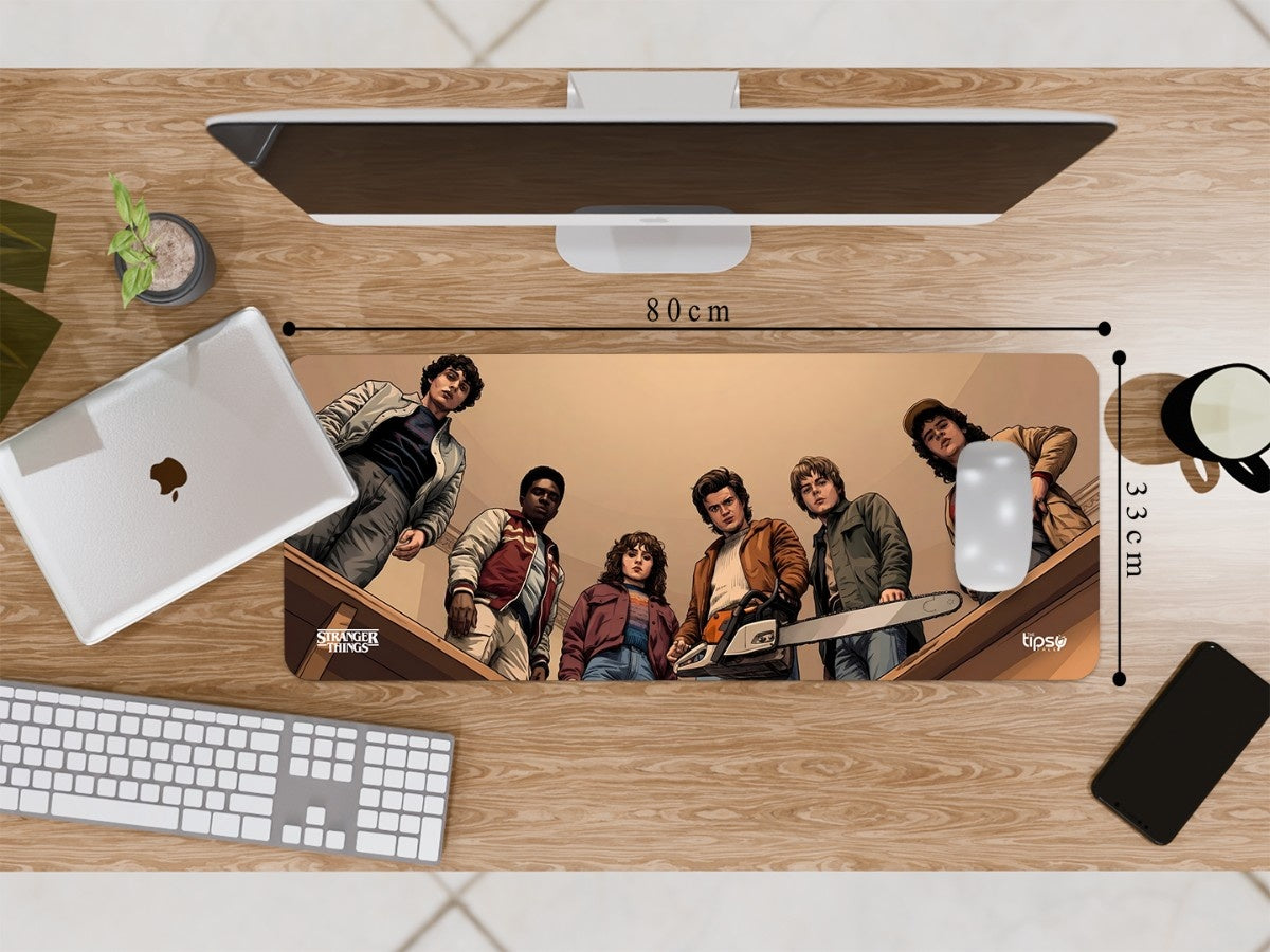 "WHEN THINGS GET STRANGE - STRANGER THINGS" Gaming Mousepad Elevate Your Gaming Experience