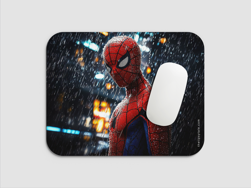 "SPIDER MAN - SUPERHERO" Mousepad Enhance Your Workspace with Style