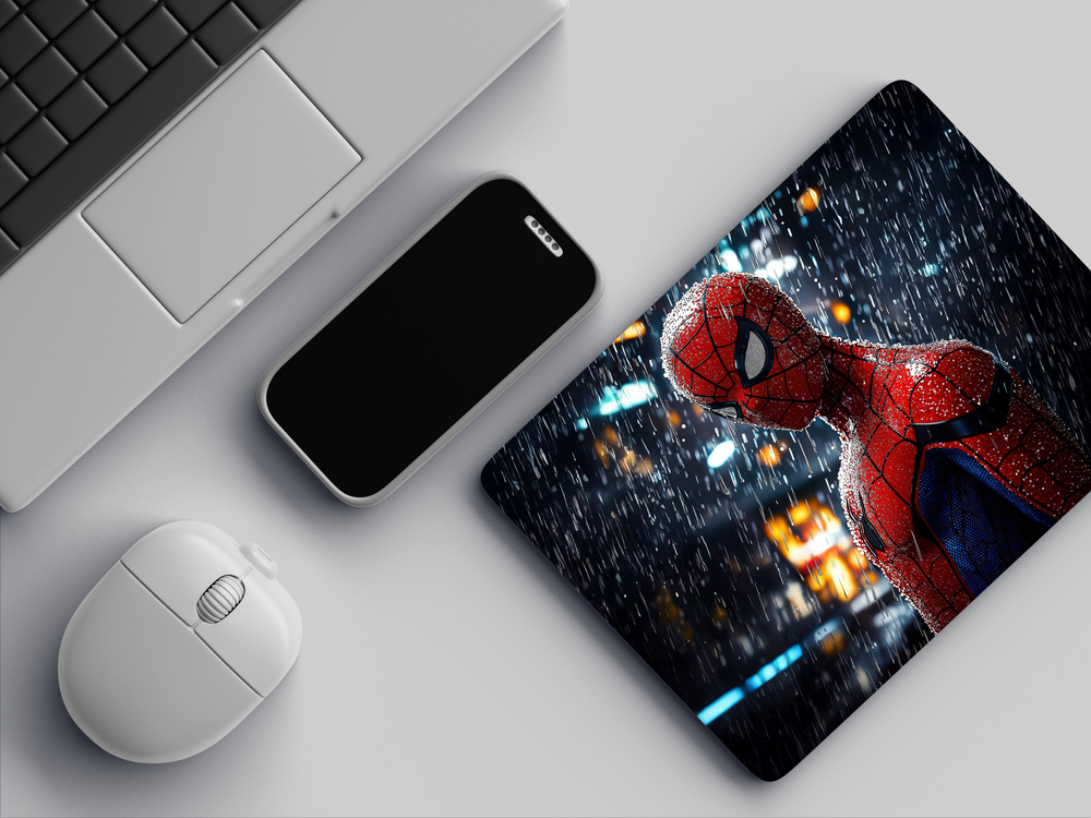 "SPIDER MAN - SUPERHERO" Mousepad Enhance Your Workspace with Style