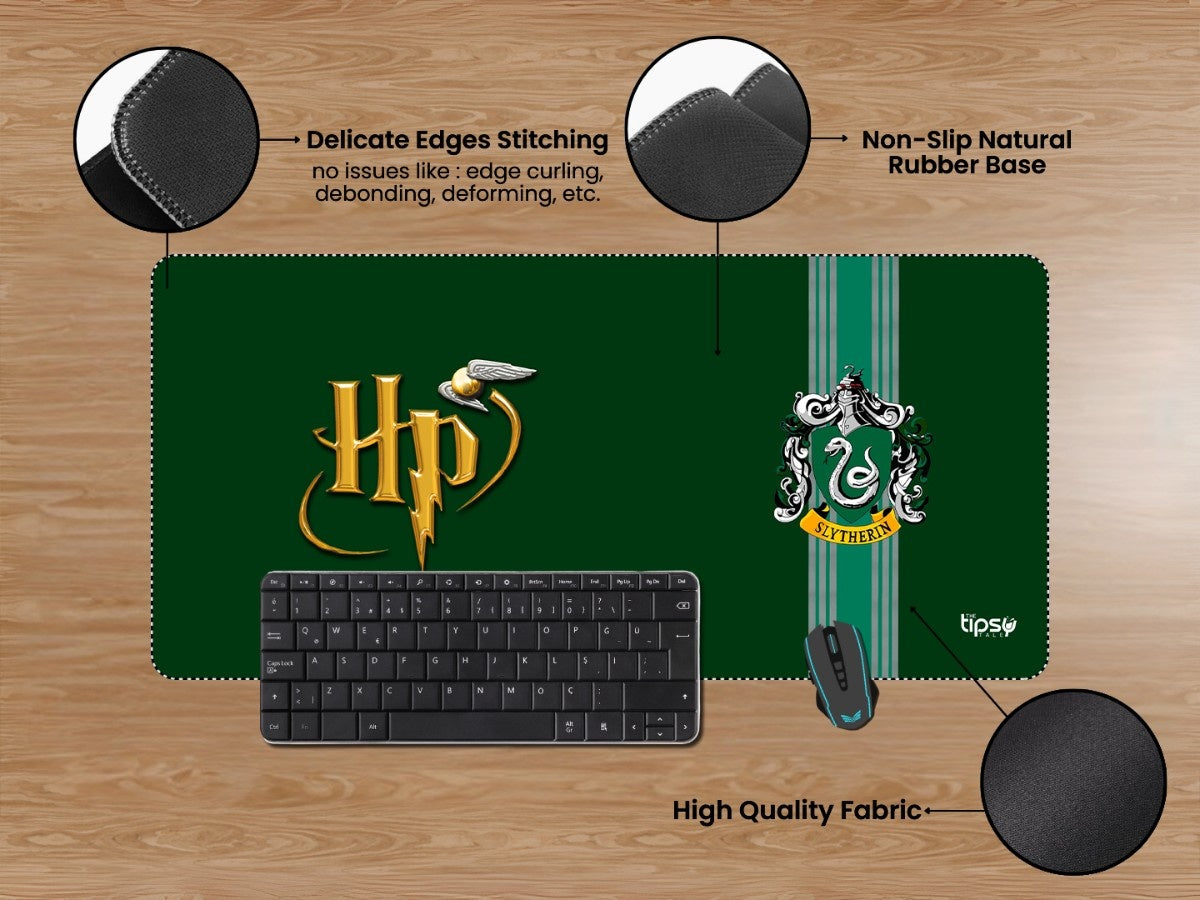 "SLYTHERIN - HARRY POTTER" Gaming Mousepad Elevate Your Gaming Experience
