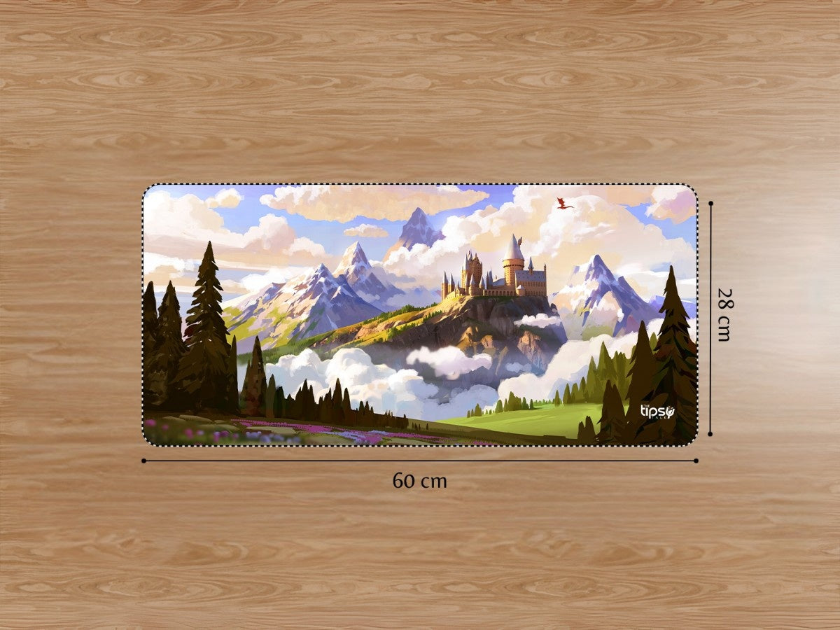 "HOGWARTS ART WORK - HARRY POTTER" Gaming Mousepad Elevate Your Gaming Experience