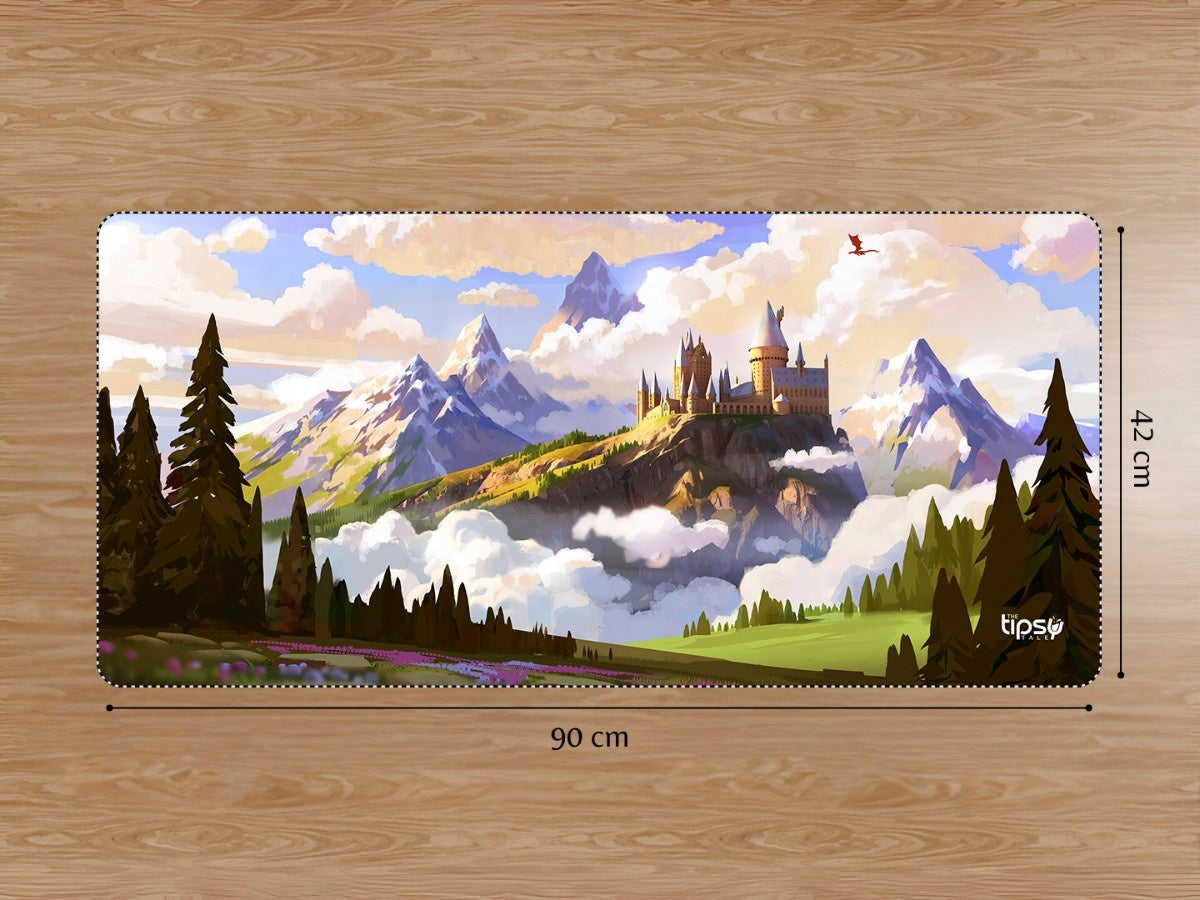 "HOGWARTS ART WORK - HARRY POTTER" Gaming Mousepad Elevate Your Gaming Experience