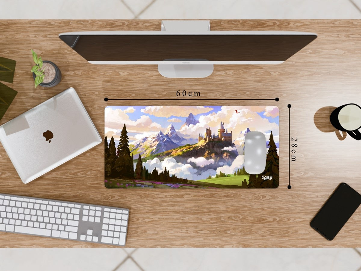 "HOGWARTS ART WORK - HARRY POTTER" Gaming Mousepad Elevate Your Gaming Experience