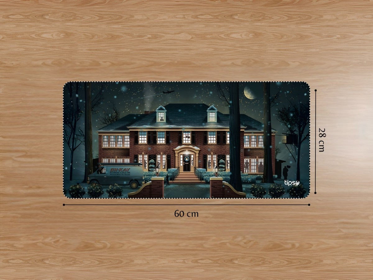 "HOME ALONE " Gaming Mousepad Elevate Your Gaming Experience