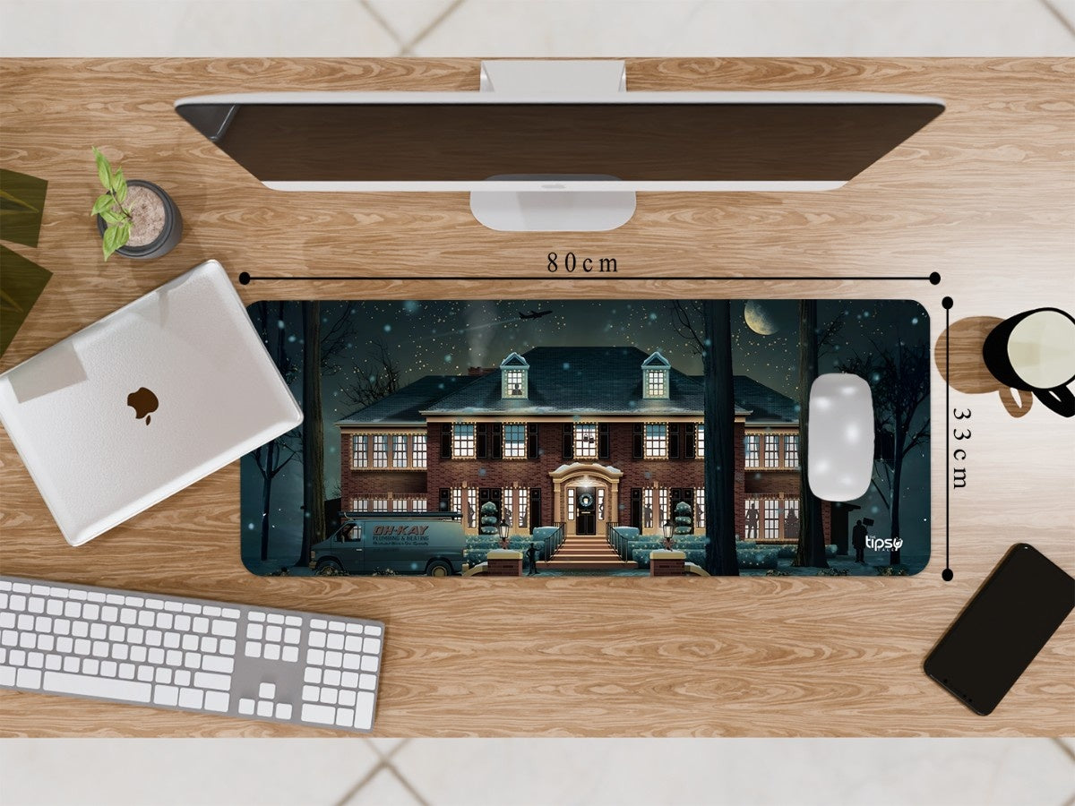 "HOME ALONE " Gaming Mousepad Elevate Your Gaming Experience