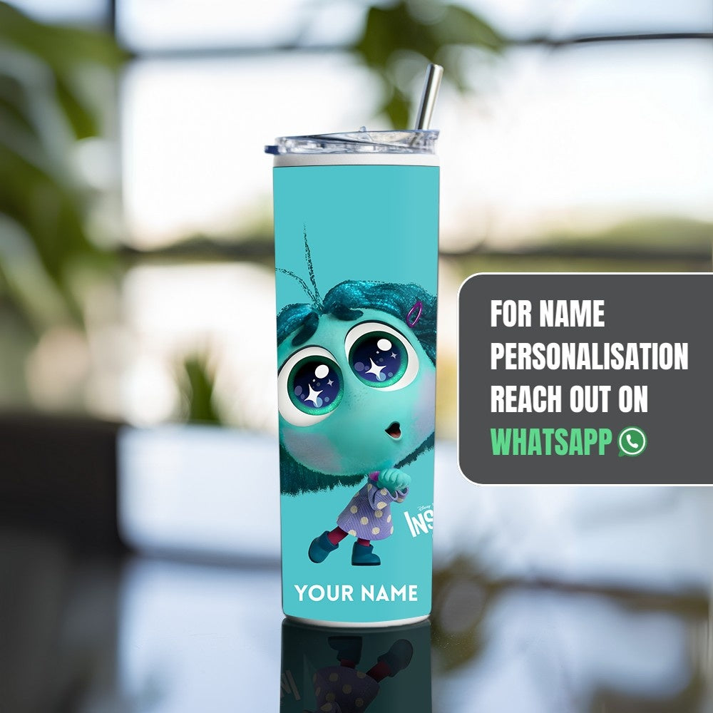 "Insight Out : Envy" Tumbler with Metal Straw