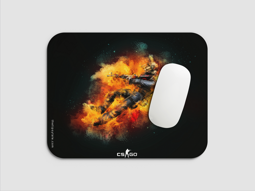 "COUNTER STRIKE GLOB OFFENSIVE CSGO" Mousepad Enhance Your Workspace with Style