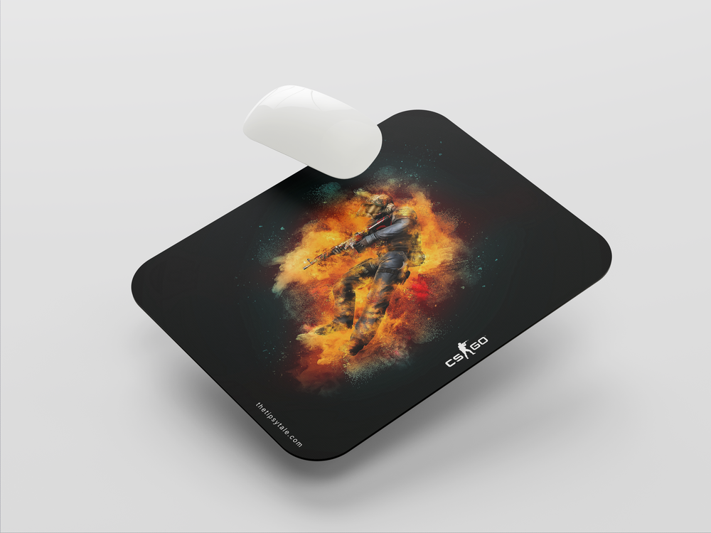"COUNTER STRIKE GLOB OFFENSIVE CSGO" Mousepad Enhance Your Workspace with Style