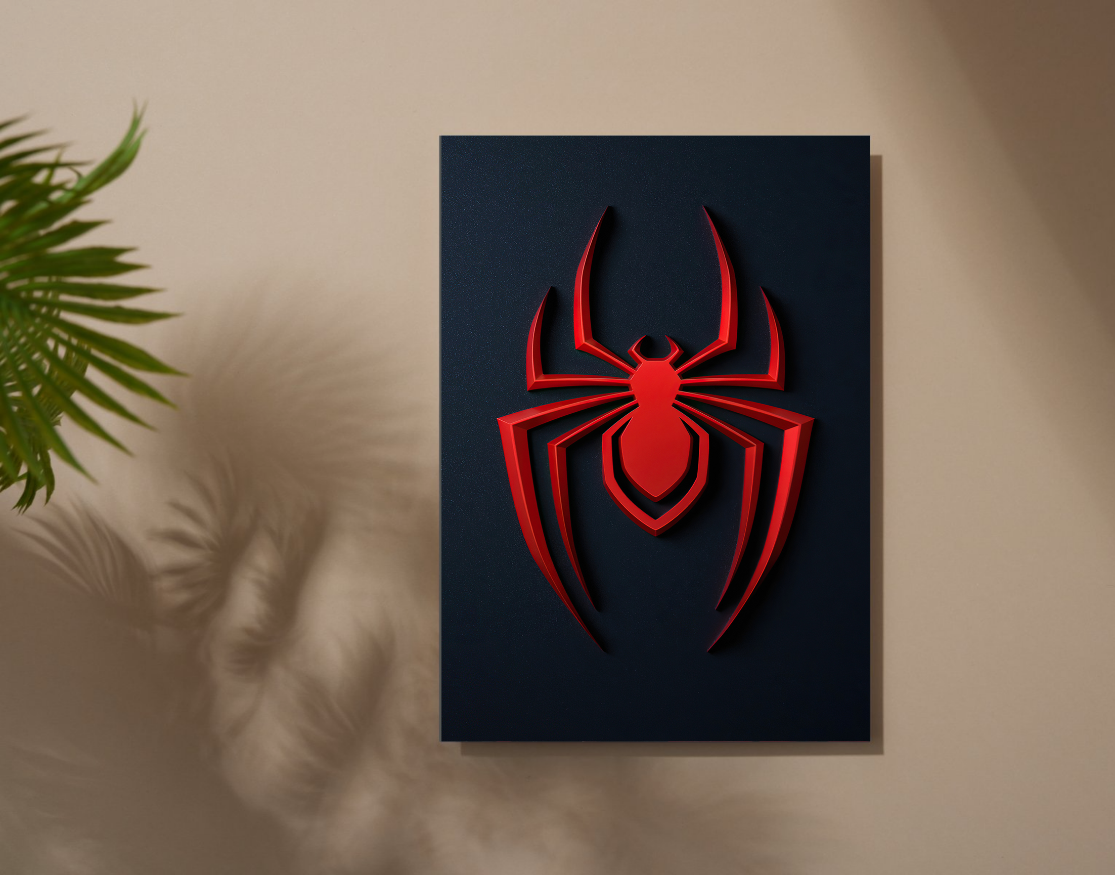"SPIDERMAN HOME COMING"- Shiny & Sturdy Metallic Poster Art That Pops & Sticks