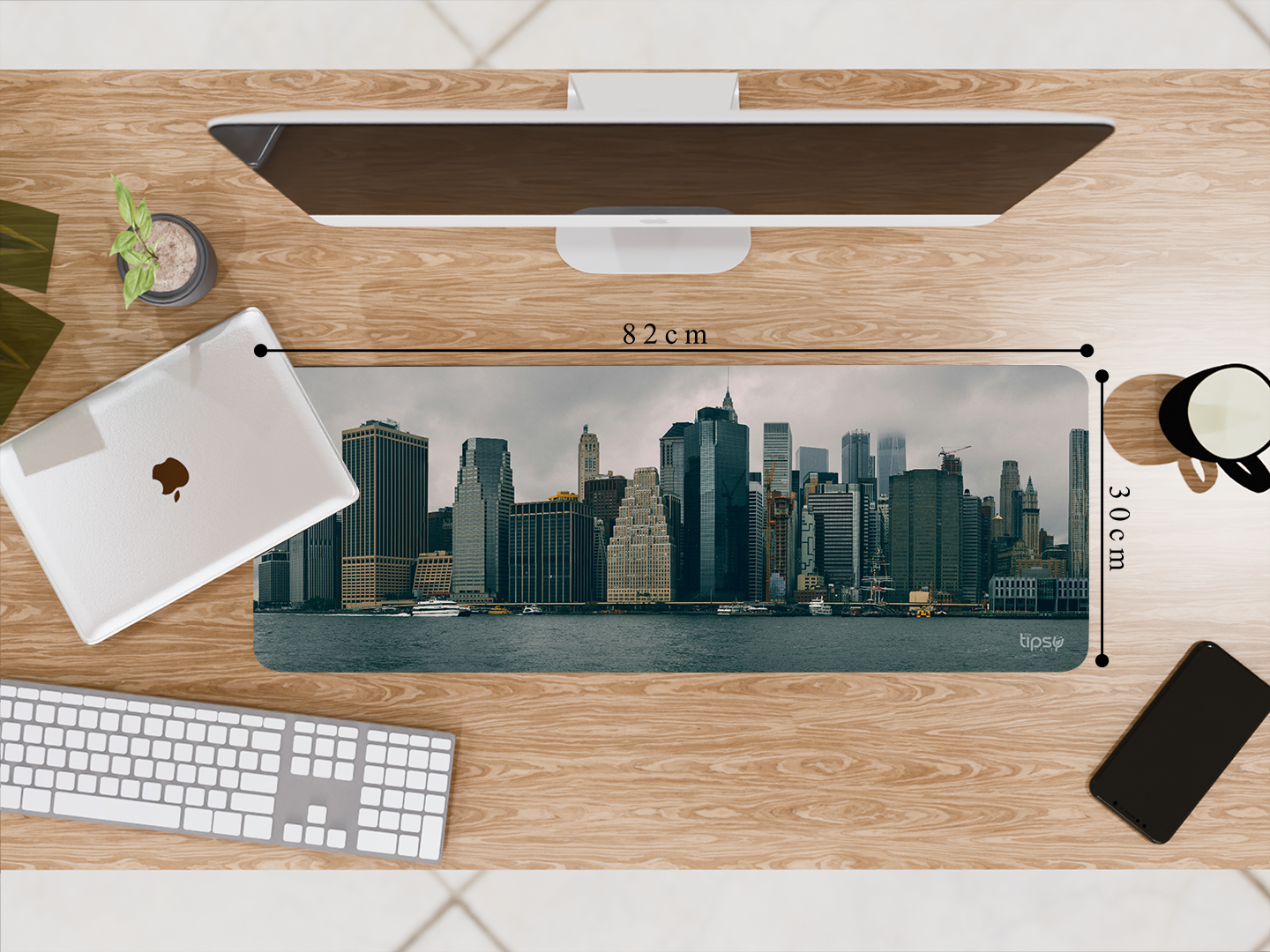 "New York- Travel Version" Gaming Mousepad Elevate Your Gaming Experience