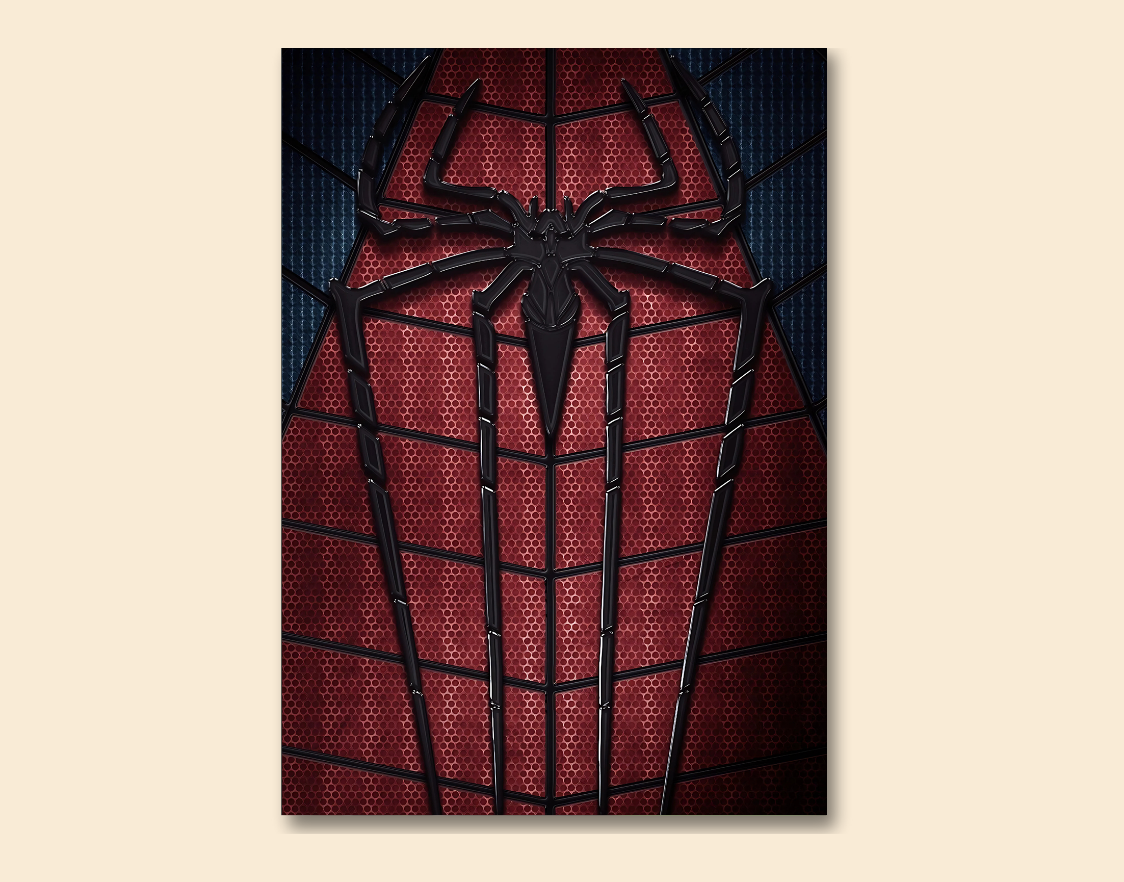 "AMAZING SPIDERMAN"- Shiny & Sturdy Metallic Poster Art That Pops & Sticks