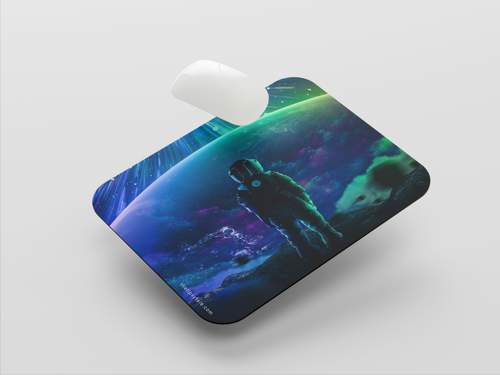 "ASTRONAUT SKY VIEW" Mousepad Enhance Your Workspace with Style