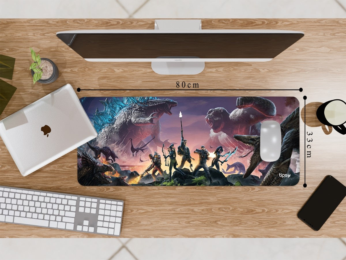 "Godzilla x Kong Titan Chasers " Gaming Mousepad Elevate Your Gaming Experience