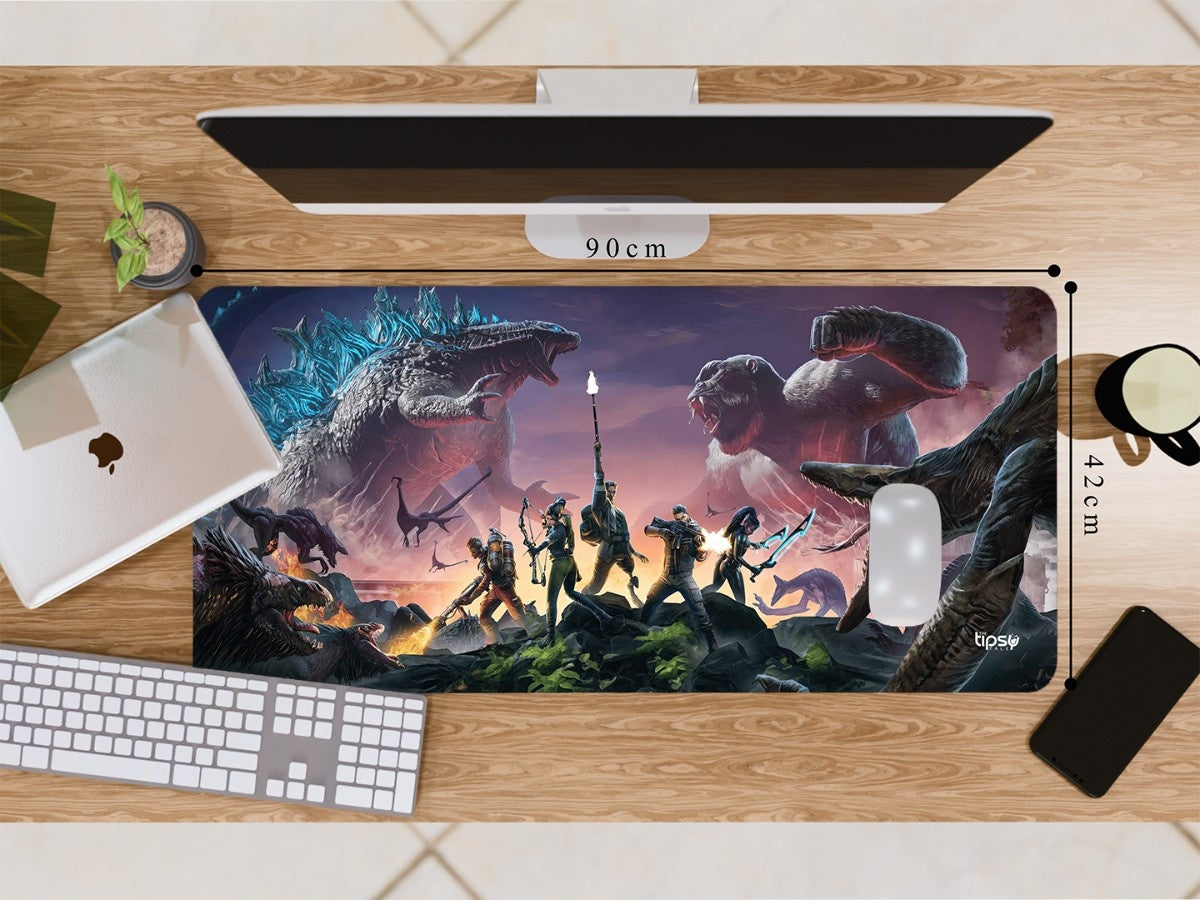 "Godzilla x Kong Titan Chasers " Gaming Mousepad Elevate Your Gaming Experience