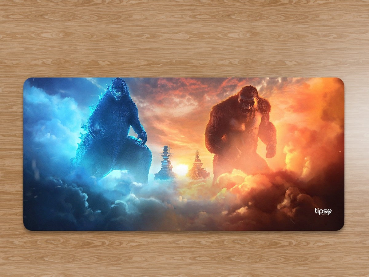 " Godzilla vs Kong" Gaming Mousepad Elevate Your Gaming Experience