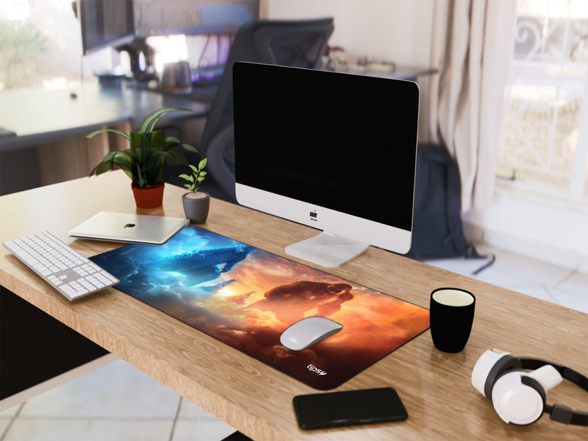 " Godzilla vs Kong" Gaming Mousepad Elevate Your Gaming Experience
