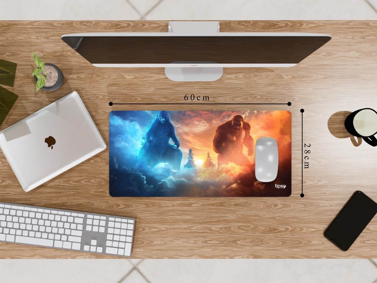 " Godzilla vs Kong" Gaming Mousepad Elevate Your Gaming Experience