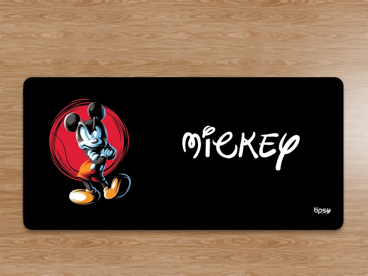 " Mickey Mouse Annoyed Look" Gaming Mousepad Elevate Your Gaming Experience