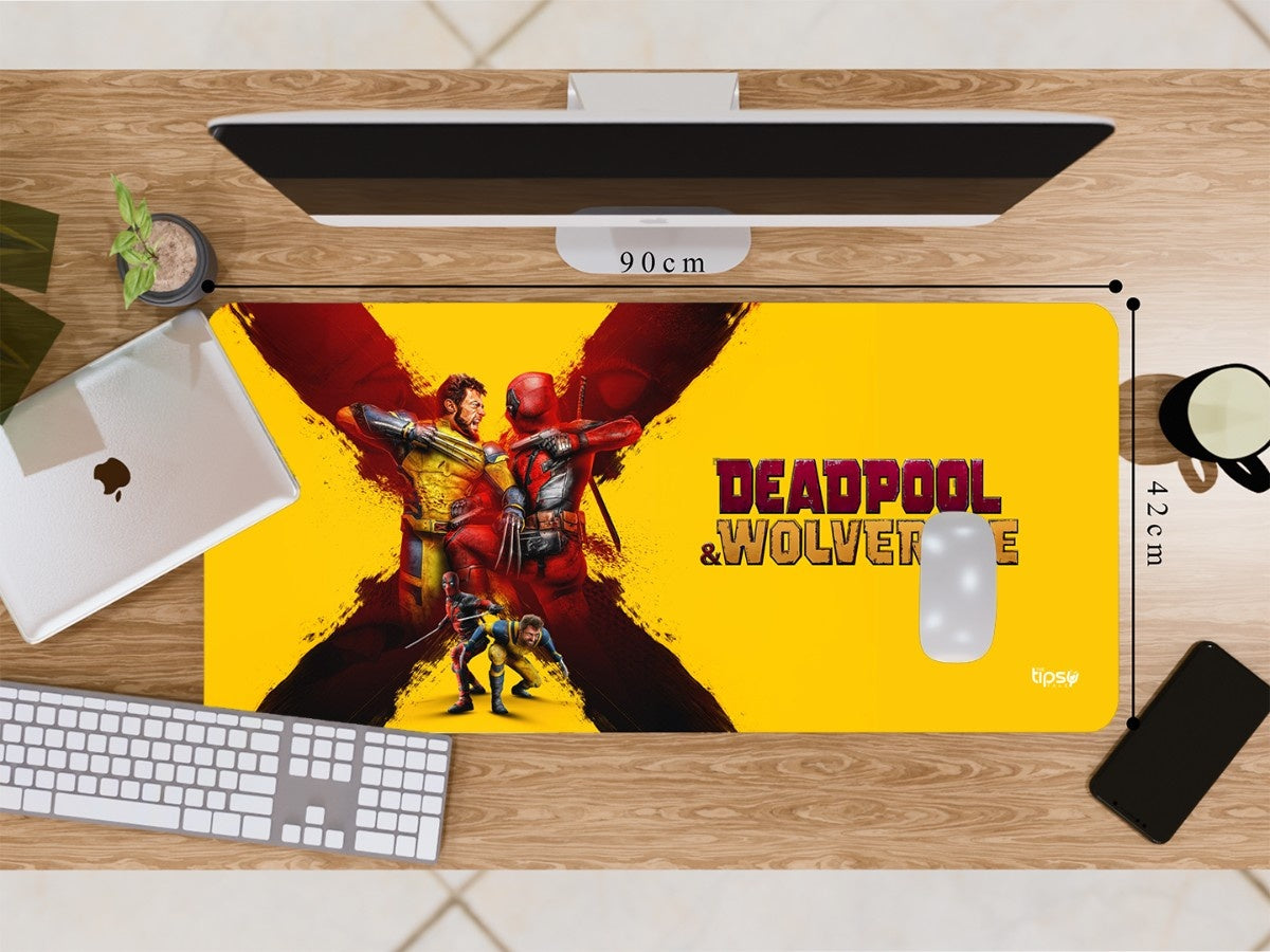 "Deadpool And Wolverine" Gaming Mousepad Elevate Your Gaming Experience