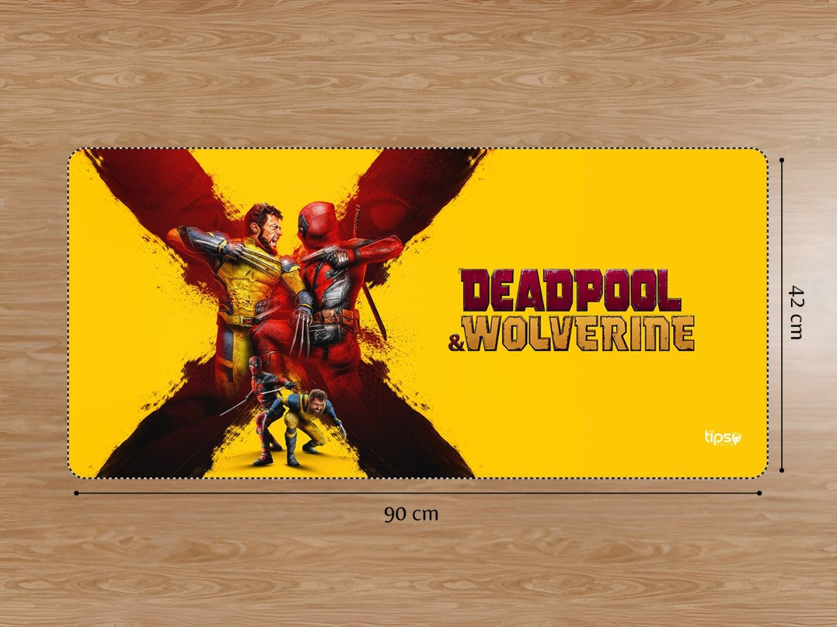 "Deadpool And Wolverine" Gaming Mousepad Elevate Your Gaming Experience