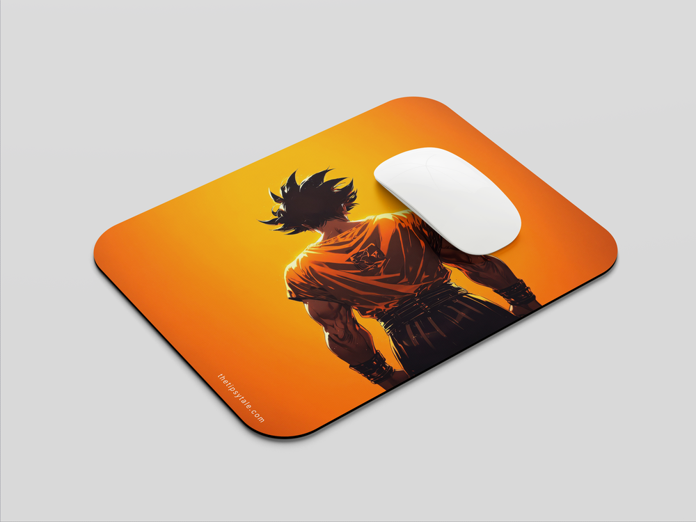 "GOKU : SUPER SAIYAN" Mousepad Enhance Your Workspace with Style