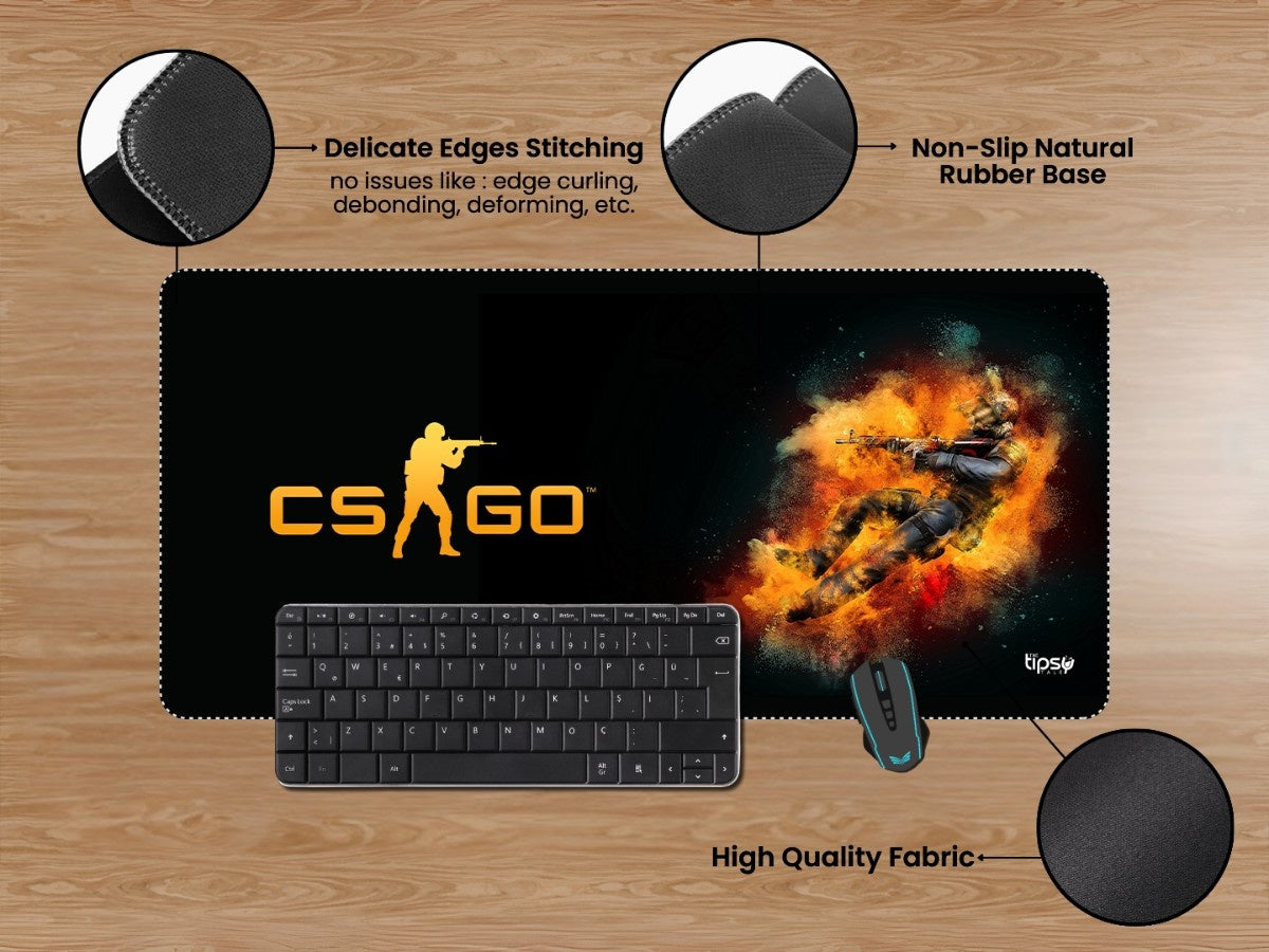 "Counter Strike: Global Offensive CSGO" Gaming Mousepad Elevate Your Gaming Experience