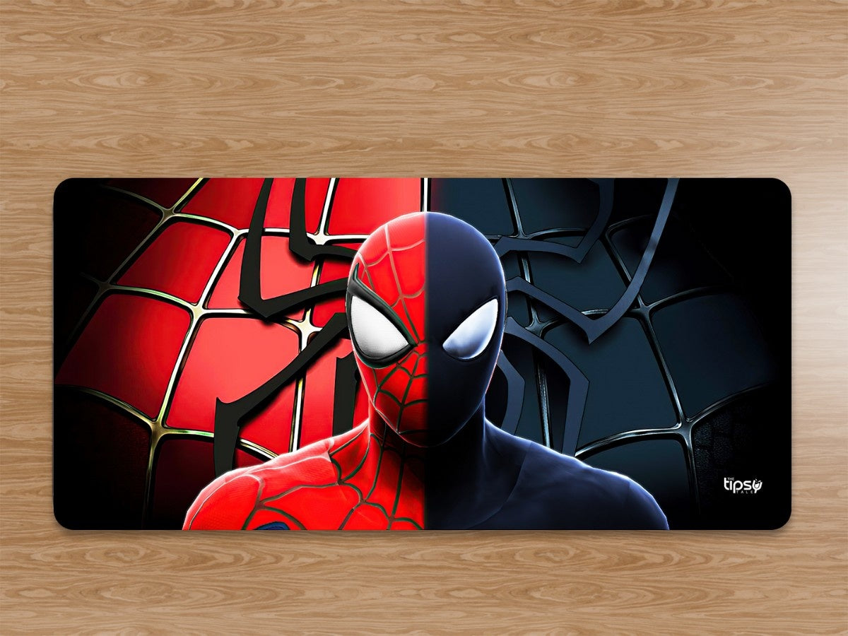 "Spider Man Classic and Symbiote" Gaming Mousepad Elevate Your Gaming Experience