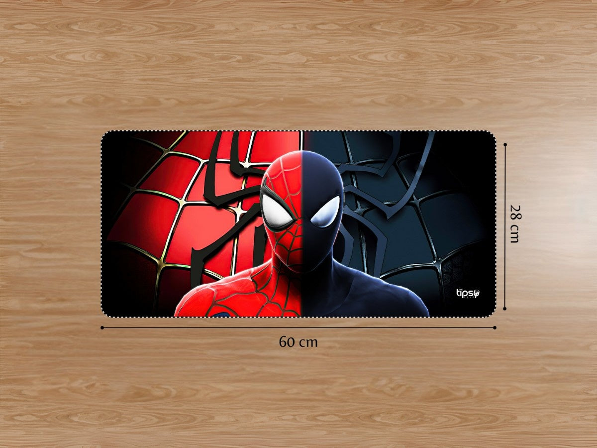 "Spider Man Classic and Symbiote" Gaming Mousepad Elevate Your Gaming Experience