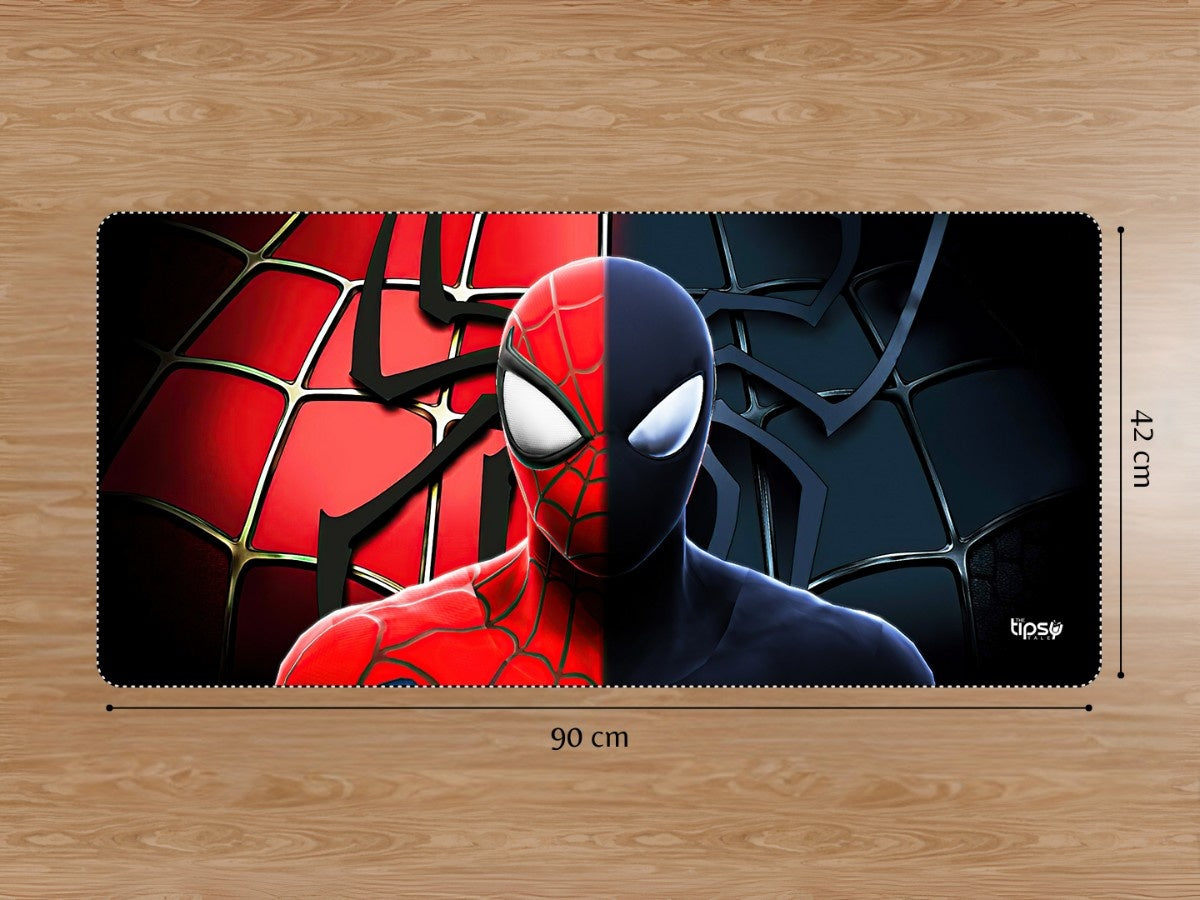 "Spider Man Classic and Symbiote" Gaming Mousepad Elevate Your Gaming Experience