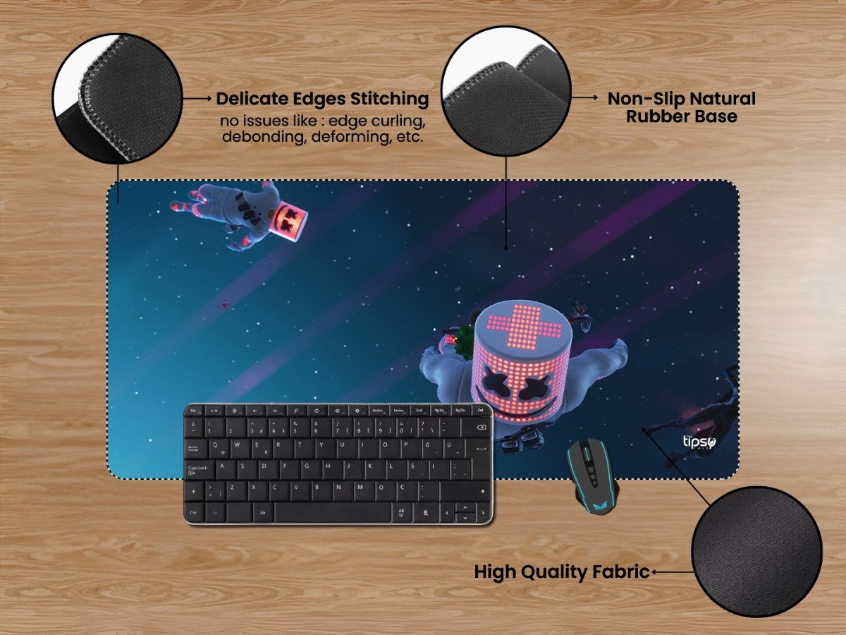 "Fortnite: Marshmello " Gaming Mousepad Elevate Your Gaming Experience