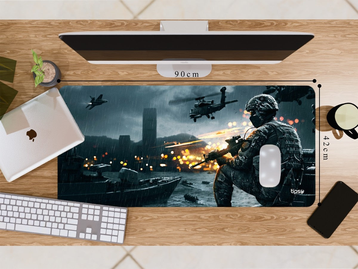 "Battlefield 4 Siege of Shanghai" Gaming Mousepad Elevate Your Gaming Experience