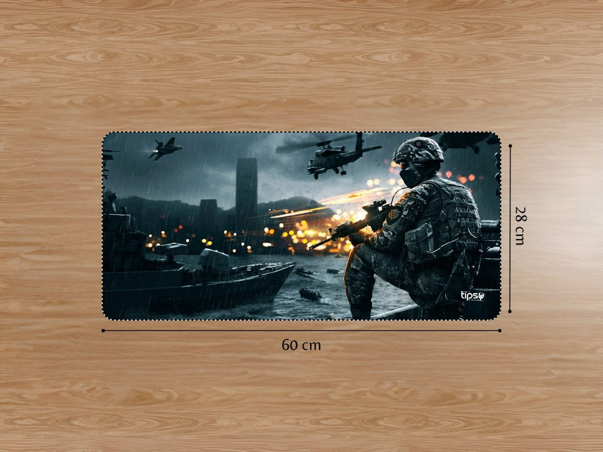 "Battlefield 4 Siege of Shanghai" Gaming Mousepad Elevate Your Gaming Experience
